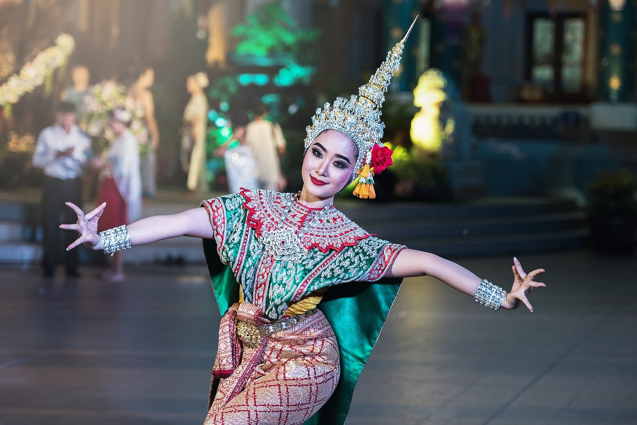 Une danseuse thailandaise