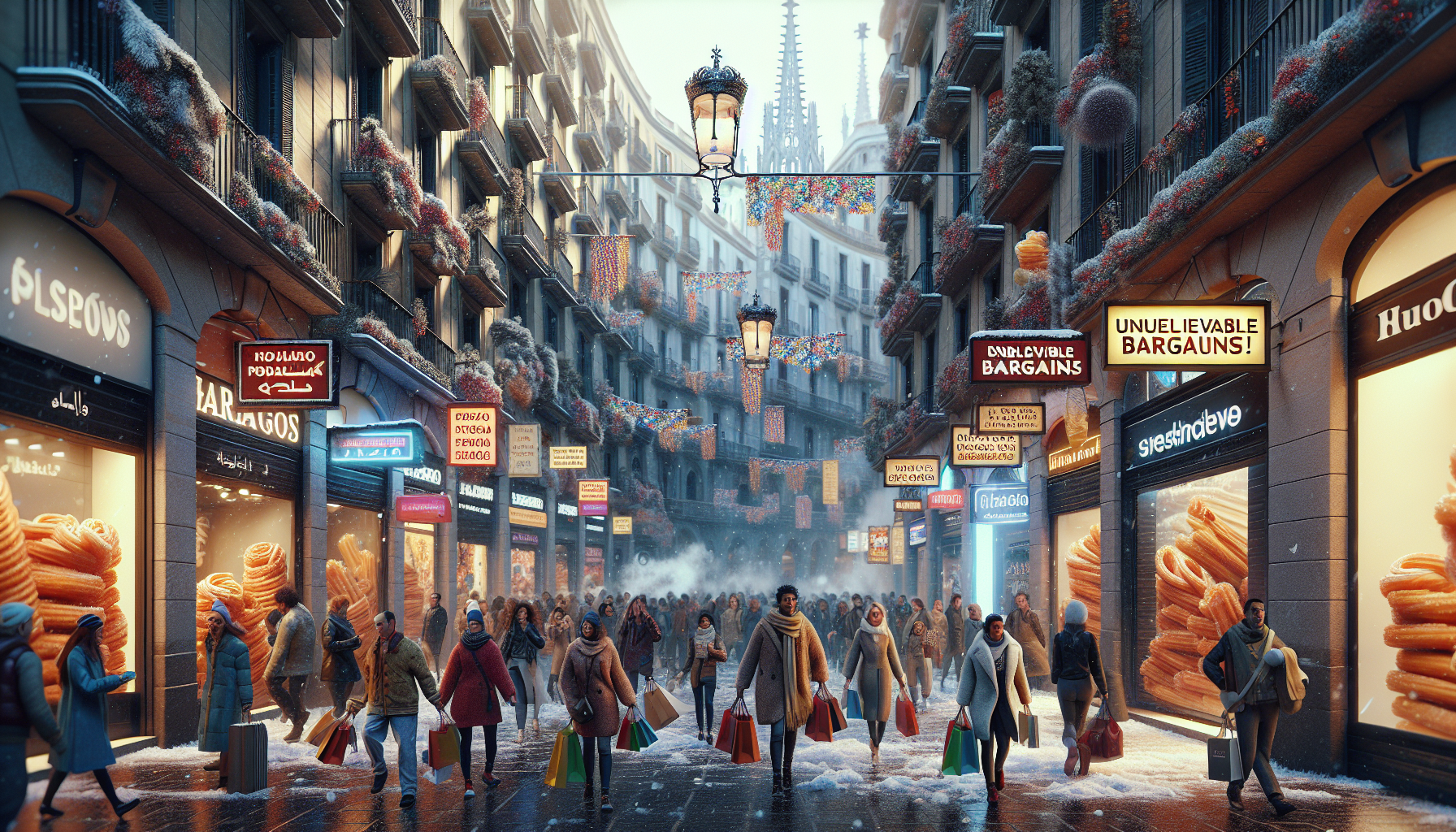 profitez des soldes d'hiver à barcelone et en espagne, une occasion à ne pas manquer pour faire des économies et découvrir les dernières tendances de la mode et de la décoration.