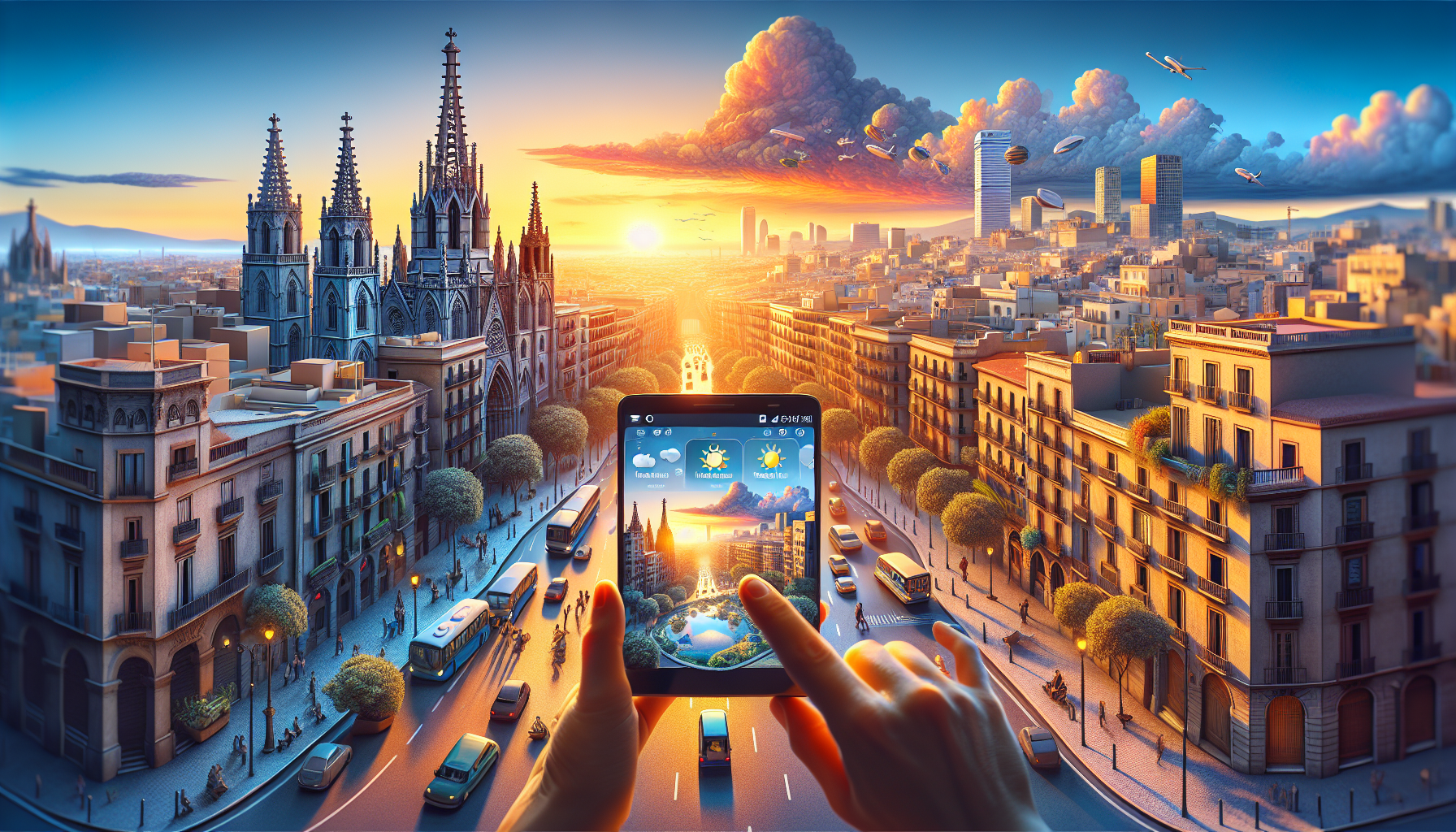 découvrez les meilleures applications pour consulter la météo à barcelone et restez informé des prévisions météorologiques pour planifier vos activités en toute sérénité.