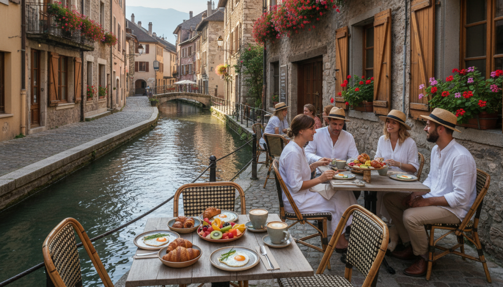 découvrez les meilleurs endroits pour savourer un délicieux brunch dans la charmante vieille ville d'annecy, entre ambiance conviviale et saveurs authentiques.