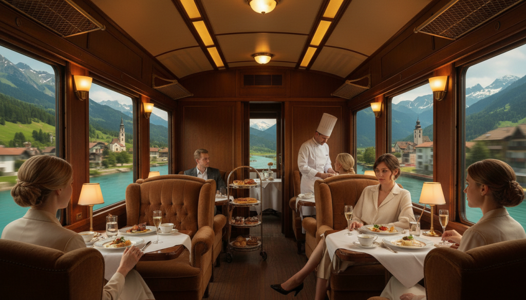 découvrez le plaisir unique d'un voyage en train de luxe alliant confort exceptionnel et découverte de paysages époustouflants. offrez-vous une expérience inoubliable alliant raffinement et aventure.