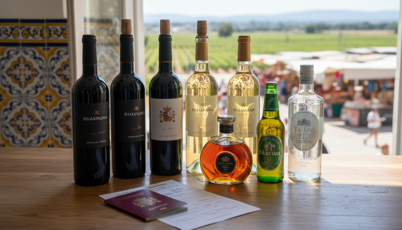 Quelle quantité d&rsquo;alcool peut-on ramener d&rsquo;Espagne par personne ?
