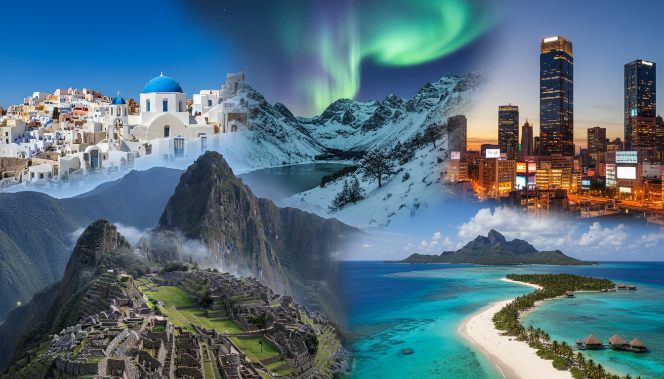 Quelles seront les destinations incontournables pour vos voyages en 2025 ?