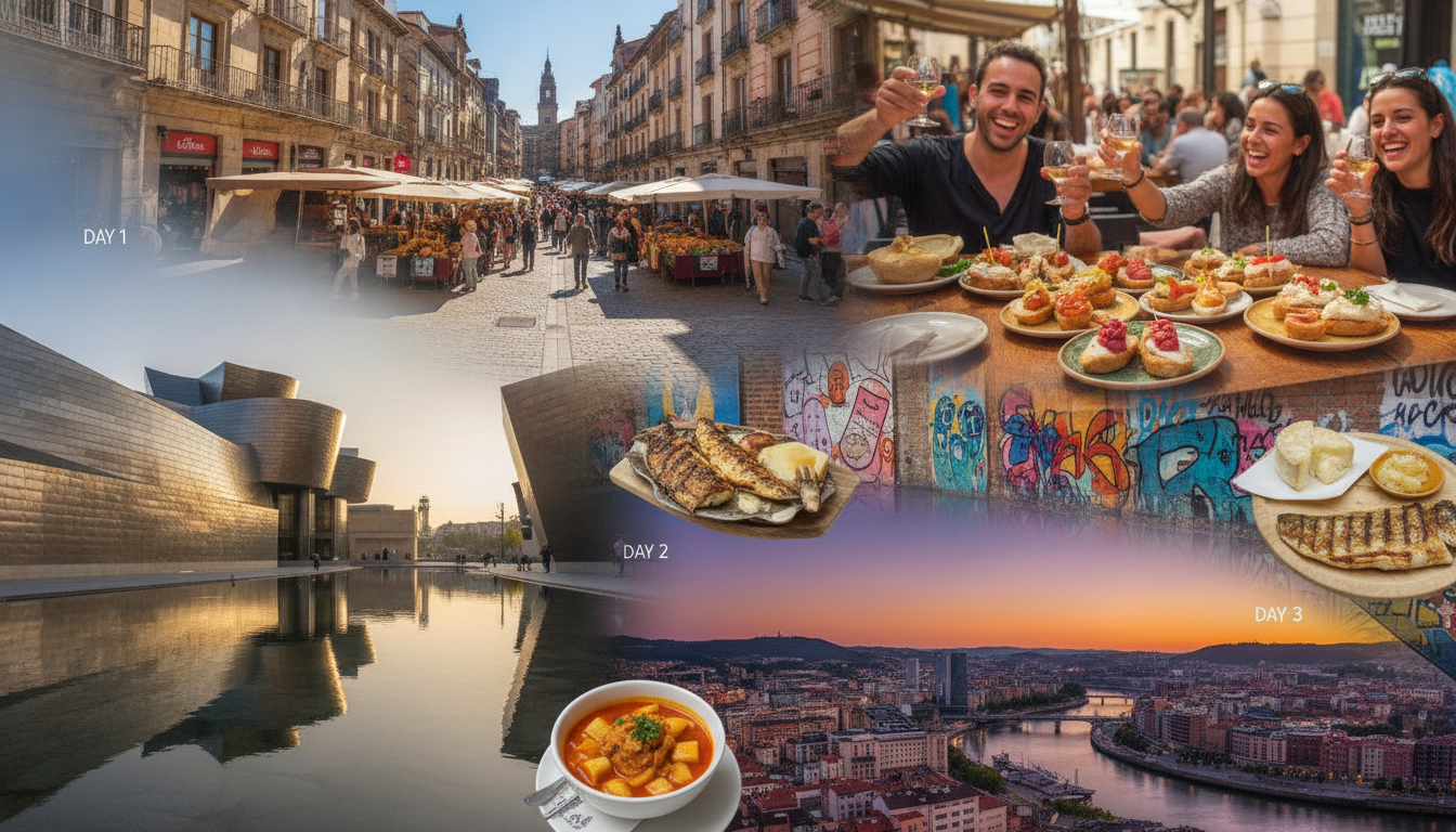 Comment découvrir Bilbao en 3 jours ? Itinéraire et incontournables.