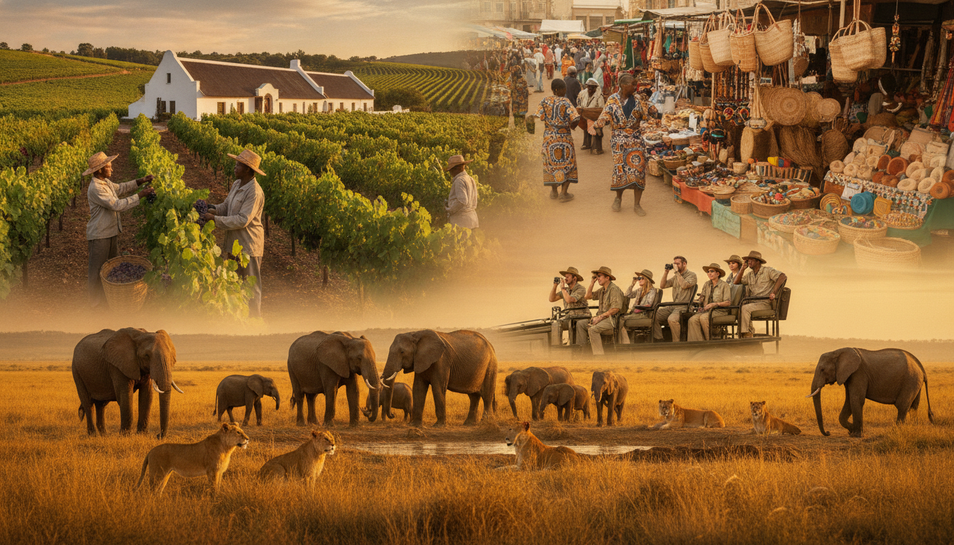 Comment explorer l’Afrique du Sud avec Maisons du Voyage entre safaris, vignobles et culture ?