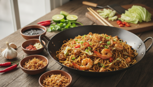 découvrez comment préparer un authentique mie goreng indonésien facilement chez vous grâce à notre guide pas à pas avec des ingrédients simples et savoureux.