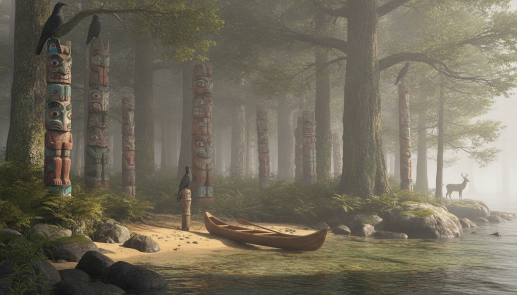 découvrez tar island en ontario, une île mystérieuse célèbre pour ses totems uniques. explorez ses paysages pittoresques, ses sentiers naturels et son riche patrimoine culturel pour une aventure inoubliable.