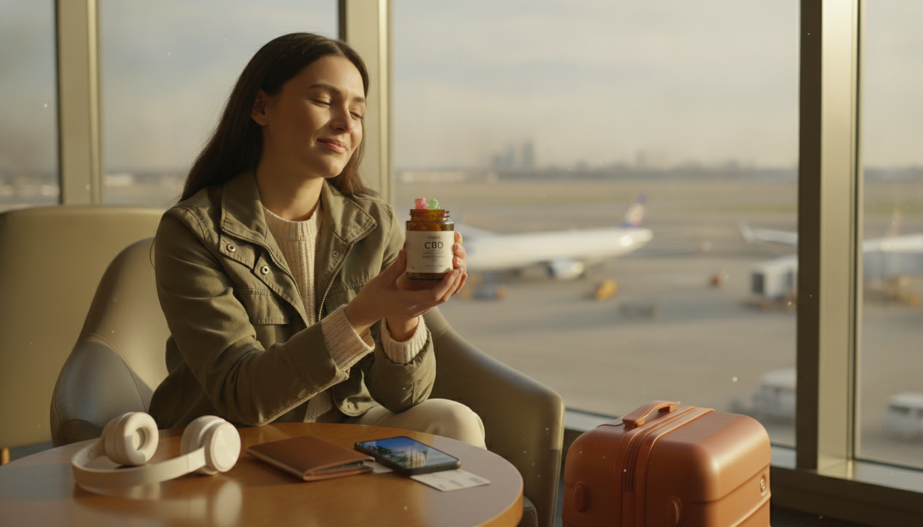 Comment voyager zen grâce aux bienfaits des bonbons au CBD en déplacement ?