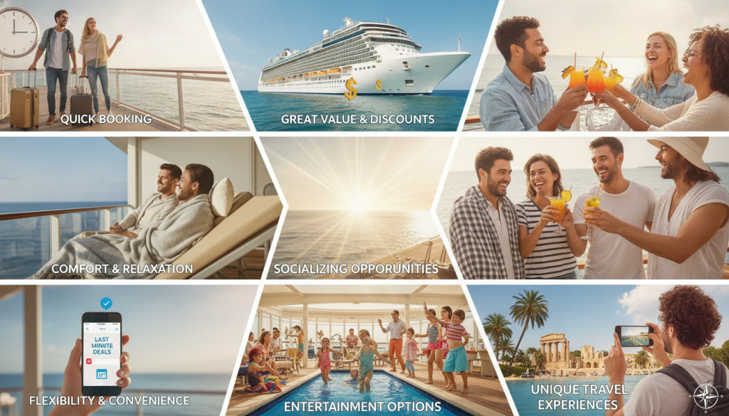 découvrez les 7 avantages des croisières de dernière minute pour des vacances spontanées, alliant liberté, économies et découverte rapide de nouvelles destinations.
