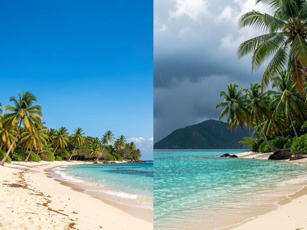 Martinique ou île Maurice : climat par mois pour choisir la meilleure période