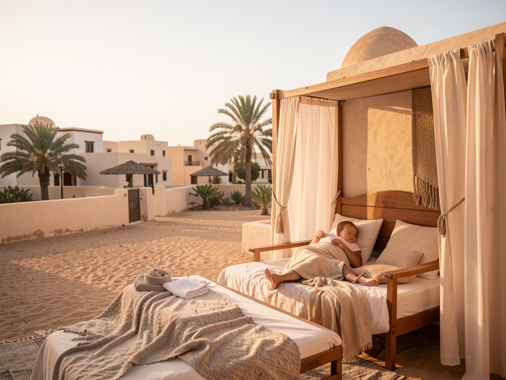 Où loger à Djerba avec bébé : hébergements et équipements indispensables